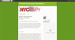 Desktop Screenshot of newsinformaticas-nycrispy.blogspot.com