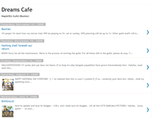 Tablet Screenshot of dreamscafe.blogspot.com