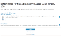 Tablet Screenshot of hargaterbaru.blogspot.com