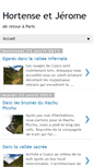 Mobile Screenshot of hortense-jerome.blogspot.com