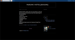 Desktop Screenshot of parunkhotelbogor.blogspot.com