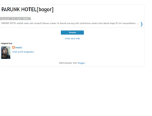 Tablet Screenshot of parunkhotelbogor.blogspot.com