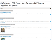 Tablet Screenshot of eotcranesmanufacturer.blogspot.com