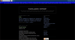 Desktop Screenshot of favelados-hiphop.blogspot.com