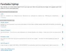Tablet Screenshot of favelados-hiphop.blogspot.com