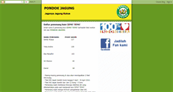 Desktop Screenshot of pondok-jagung.blogspot.com