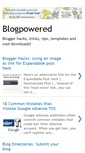 Mobile Screenshot of blogpowered.blogspot.com
