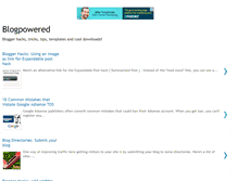 Tablet Screenshot of blogpowered.blogspot.com