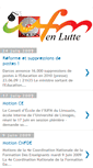 Mobile Screenshot of iufm-du-limousin-en-lutte.blogspot.com