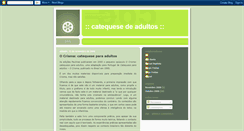 Desktop Screenshot of catequese-adultos.blogspot.com