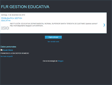 Tablet Screenshot of flrdiagnosticogestioneducativa.blogspot.com