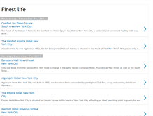 Tablet Screenshot of finestlife.blogspot.com