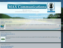 Tablet Screenshot of helpmemax.blogspot.com