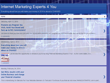 Tablet Screenshot of internetmarketingexperts4you.blogspot.com