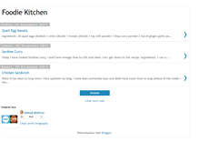 Tablet Screenshot of foodiekitchen24.blogspot.com