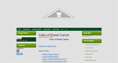 Desktop Screenshot of breast-cancer-znania.blogspot.com