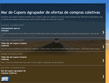 Tablet Screenshot of mardecupons.blogspot.com