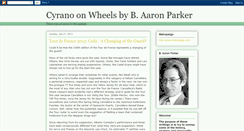 Desktop Screenshot of cyranoonwheels.blogspot.com