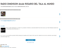 Tablet Screenshot of dimensionlaradio.blogspot.com