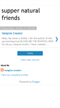Mobile Screenshot of addiesvampirebooks.blogspot.com