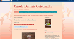 Desktop Screenshot of caroledumais.blogspot.com
