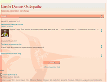 Tablet Screenshot of caroledumais.blogspot.com