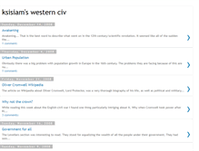 Tablet Screenshot of ksisiamwesternciv.blogspot.com