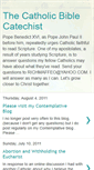 Mobile Screenshot of catholicbiblecatechist.blogspot.com