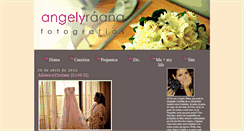 Desktop Screenshot of angelyraanafotografias.blogspot.com