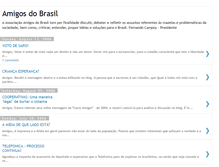 Tablet Screenshot of amigos-brasil.blogspot.com