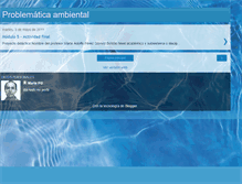 Tablet Screenshot of bio4-problema-ambiental.blogspot.com