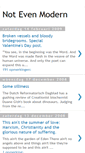 Mobile Screenshot of notevenmodern.blogspot.com
