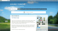 Desktop Screenshot of agungyunizar.blogspot.com