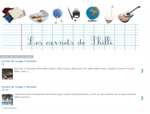 Tablet Screenshot of lescarnetsdephilli.blogspot.com