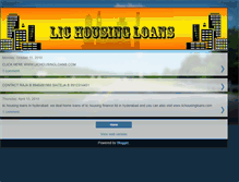 Tablet Screenshot of lichousingloan.blogspot.com