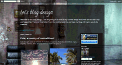 Desktop Screenshot of letsblogdesign.blogspot.com