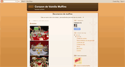 Desktop Screenshot of corazondevainillamuffins.blogspot.com