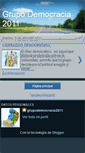 Mobile Screenshot of grupodemocracia2011.blogspot.com