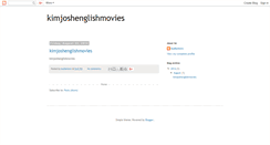 Desktop Screenshot of kimjoshenglishmovies.blogspot.com