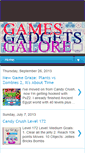Mobile Screenshot of gamesgadgetsgalore.blogspot.com