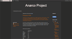 Desktop Screenshot of anarcoproject.blogspot.com