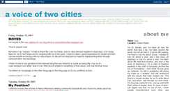 Desktop Screenshot of a-voice-of-two-cities.blogspot.com