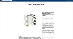 Desktop Screenshot of gegnumgangur-passage.blogspot.com