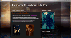 Desktop Screenshot of cazadoresdesombrascostarica.blogspot.com