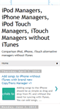 Mobile Screenshot of ipodmanagers.blogspot.com