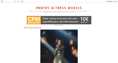 Desktop Screenshot of photosactressmodels.blogspot.com