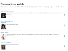 Tablet Screenshot of photosactressmodels.blogspot.com