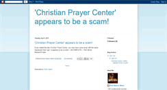 Desktop Screenshot of christian-prayer-center.blogspot.com