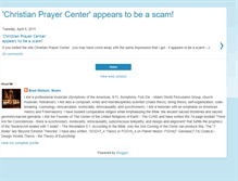 Tablet Screenshot of christian-prayer-center.blogspot.com