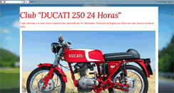 Desktop Screenshot of ducati25024horas.blogspot.com